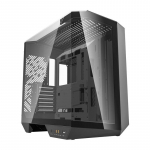Darkflash DY470 arvutikarp ilma ventilaatoriteta (must)
