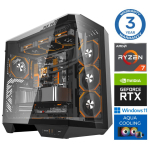 INTOP AQUA Ryzen 7 8700F 16GB DDR5 1TB SSD M.2 NVME+4TB RTX5070 12GB WIN11