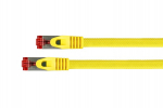 Python RNS Patchkabel Cat.6 S/FTP PiMF PVC 250MHz OFC 0,5m geel