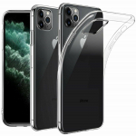 Mocco Ultra tagakaaned 1 mm silikoonkohalt Apple iPhone'i 14 Pro Max jaoks, lbipaistev