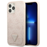 GUESS GUHCP13XP4TPP iPhone 13 Pro Max 6,7" rowy/pink hardcase 4G Triangle Logo Cardslot