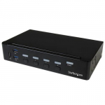 StarTech.com 4-port DisplayPort KVM-lliti USB 3.0 4K 30Hz