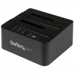 StarTech.com hik Hard Drive Duplicator, Dual Bay HDD/SSD kloonija/kopeerija, USB 3.1 (10Gbps) SATA III HDD/SSD dokk, Hard Disk Duplicator Dock, Hard Drive Cloner