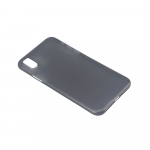 GEAR Mobile Cover Ultraslim Black Semitransparent iPhone X/XS