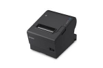 Epson TM-T88VII USB, Ethernet, PoweredUSB, Black, No Power