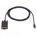 AKYGA AK-AV-17 videojuhtme adapter 1,5 m VGA (D-Sub) USB Type-C must