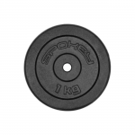 Weight plate SPOKEY Blue, 30 mm, 1 kg