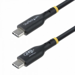 StarTech.com 3m USB-C hiskaabel, USB-IF sertifitseeritud USB C kaabel, 240W PD EPR, USB 2.0 tp-C arvuti toitekaabel, USB-C andmelekandekaabel, TPE kaas, M/M