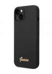 GUESS Kvakate Silicon Vintage Black, Apple iPhone 14 Plus jaoks, GUHCP14MSLSMK
