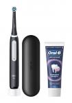 Oral-B iO Series 3 elektriline hambahari, sh. asenduskandik, reisikohver ja hambapasta, must