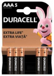 Duracell Extra Life AAA 5pcs