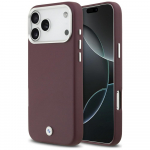 BMW Etui Sign Full Wrapped Metal MagSafe iPhone 17 Pro Max punane