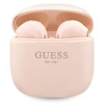 GUESS Bluetooth krvaklapid GUTWST26PSP TWS + dokkimisjaam roosa/roosa Classic EST Logo