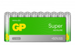 GP SUPER ALKALINE AAA/LR03 Battery. Shrink 20-Pack