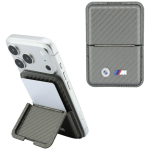 BMW Portfel M Carbon Metal Logos MagSafe antrasiit