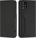 Hurtel Magnetkaardimbris Xiaomi Redmi Note 11 Pro, must