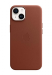 APPLE iPhone 14 Plus nahkkatte MagSafe'iga, umber