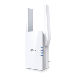 TP-LINK | Signaalikohalduse laiendaja | RE605X | 802.11ax | Vrgussteemi tugi Ei | 574+1201 Mbit/s | 10/100/1000 Mbit/s | Ethernet LAN (RJ-45) porti 1 | Mobiilse lairiba tugi Ei | MU-MiMO Ei | Antenni tp 2xVline
