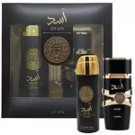 Lattafa Perfumes Asad Drkov sada EDP 100 ml a deospray 200 ml
