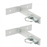 Extralink KK200 | Masti kinnitus | 200mm, U-poldid M8, teras, tsingitud