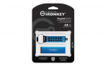 Kingston Technology IronKey 64GB USB-C Keypad 200C, FIPS 140-3 Lvl 3 (tegemist olev) AES-256