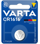 Varta Lithium-kondensatsor 1.5V 55mAh CR1616.