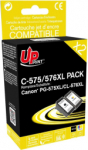 UPrint Tintekartrid Canon 575/576 XL PACK