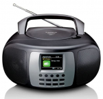 CD-raadio DAB+, Bluetooth, Lenco SCD860BK, must/ hall