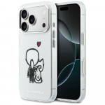 Karl Lagerfeld Etui Karl AND Choupette Tagasi MagSafe iPhone'ile 17 Pro lbipaistev