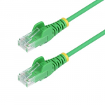 StarTech.com 2m Roheline Slim CAT6 Ethernet-kaabel, snagless, 100W PoE, UTP, LSZH, 28AWG puhas paljaskivistutjuhe, Slim RJ45 vrgupatchkaabel koos koormusleppikutega, individuaalselt testitud