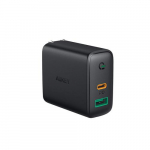 AUKEY Focus Duo Universal Black AC siseksus