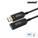 MicroConnect Premium Optic USB 3.2 Gen 1 A-A M-F 15m, Active Optical
