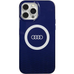 Audi IML Big Logo MagSafe mbris iPhone 13 Pro Max 6.7" niebieski/tumesinine kvakaaneline mbris AU-IMLMIP13PM-Q5/D2-BE