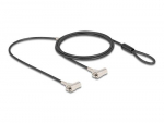 NAVILOCK Dual slearvuti turvakabel 2 Kesnington pesa