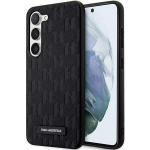 Karl Lagerfeld KLHCS23SSAKLHPK S23 S911 kva kohver tarna/must Saffiano Mono metallist logo