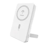 Dudao Magnetiline toitebank K14S+ 10000mAh 22.5W USB-A + USB-C MagSafe-compatible alustaga - valge