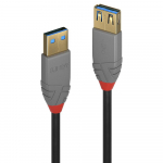 Lindy USB 3.0 pikkendaja tp A/A Anthra Line M/F 0,5m