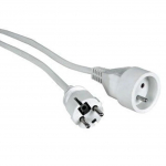 LOGON PROFESSIONAL POWER EXTENSION CORD 3Gx1.5 - 3M - WHITE