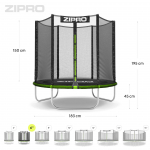 Zipro Jump Pro Outdoor Net 6FT 183cm