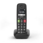 Gigaset E290 - Juhtmeta DECT telefon, must