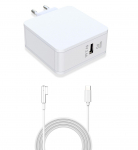 CoreParts Power Adapter For MacBook 60W 16.5V 3.65A Plug: Magsafe With USB Output