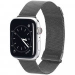 DUX DUCIS strap MILANESE stailess steel magnetic for Apple Watch 38 / 40 / 41 mm grey