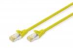 Digitus CAT 6A S-FTP patch cbl LSOH. AWG 26/7. Length 3m. yellow
