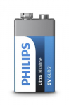 PHILIPS Ultra Alkaline Battery 6LR61E1B/10