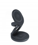 Qualo QMLI-24-18 MagSafe traadita laadimisjaam 3in1, 24W