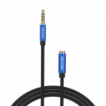 Vention TRRS 3,5 mm isane kuni 3,5 mm emane helilaiendi 5 m BHCLJ sinine