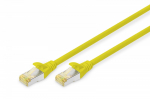 Digitus CAT 6A S/FTP Patchkabel, 0,5m, roheline