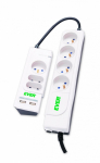 EVER OFFICE PLUS Valge 7 pistikupesasse(t) 250 V