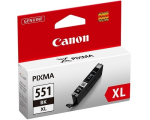 CANON CLI-551BK XL must tindikassett (6443B001)