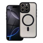 VARIETE MAG kaanepolster iPhone'i 16 Pro Max jaoks, must